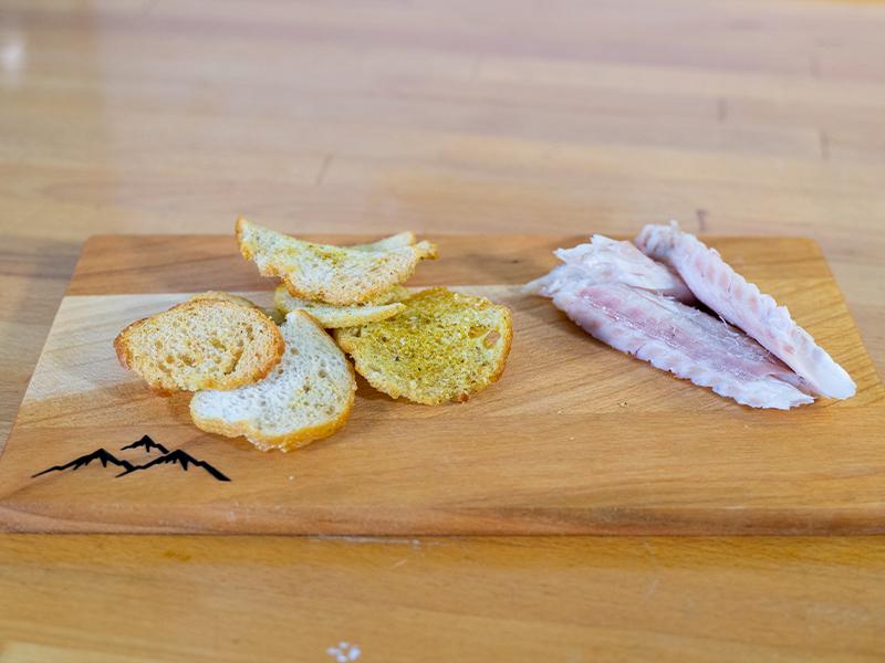 Geräucherter Wolfsbarsch