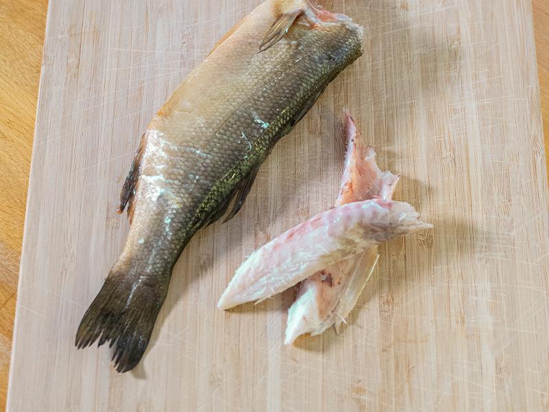 Geräucherter Wolfsbarsch